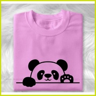 ♟ △ ﹊ ⛅ TSHIRT ACTIVE LIFE-PANDA HEAD DESIGN,UNISEX,PLUS SIZE,COD .
