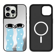 เคสกระจก2NE1ของแท้พร้อมเคสสีม่วงสำหรับ iPhone 16 Pro Max/ iPhone 15 Pro Max/ iPhone 14 Pro Max/ iPho