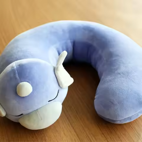 34CM Pokemon Plush Anime Dratini U Neck pillow Cute Dragon Toys Fun Toys For Kids Gifts
