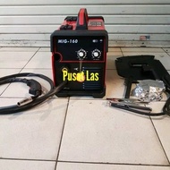 Ready, Mesin Las Inverter Tidak Pakai Gas Co Co2 Mig160 Mig160A