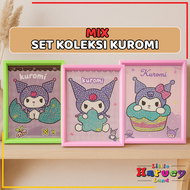 Diamond Painting Kit Set Besar Stiker Puzzle Berlian dengan Bingkai Mainan Edukasi DIY Gambar Anak 5