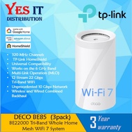 TP-LINK DECO BE85 ( 1pack / 2 pack / 3 pack ) BE22000 Tri-Band Whole Home Mesh WiFi 7 System - NEW