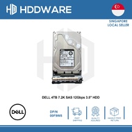 DELL 4TB 7.2K SAS 12Gbps 3.5" HDD // 00F9W8 // 0F9W8 // MG04SCA40EN