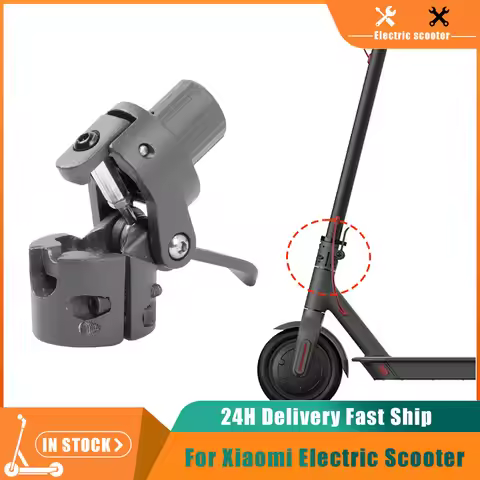 Folding Pole Base Solid Metal Foldable Pole Base Replacement For Xiaomi M365 Electric Scooter Foldin