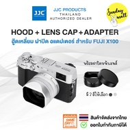 JJC Square Lens Hood For Fujifilm X100VI X100V X100F With Adapter And SDM2 Cover X100VI Lens Hood