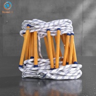 Dovewill Extension Rope Ladder Fire Escape Ladder 8M Heavy Duty with Hooks Rope Ladder