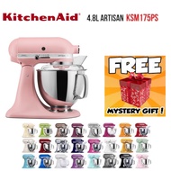 KitchenAid 4.8L Artisan Tilt-Head Stand Mixer 5KSM175PSB Flex Edge Beater 3L Stainless Steel Kitchen