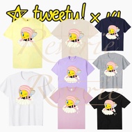 TSHIRT FLOWER TWEETY X IU T-SHIRT CONCERT HER WORLD TOUR 2024 UAENA FAN MERCH JAKAENA CONCERT HER LE