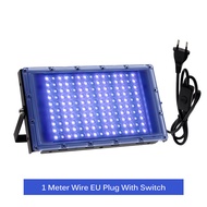 220V LED UV Photocuring Light 300W Ultraviolet 395nm Lamp For 3D Printing  SMD2835 LED Chip UV Light