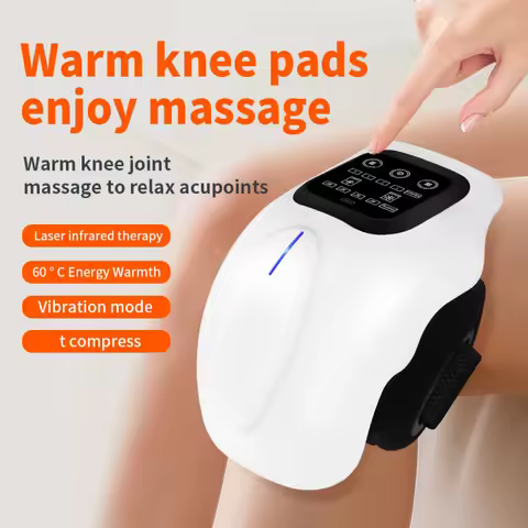 Multifunctional Smart Cordless Knee Massager Vibration Knee Relaxing Massage Machine Joint Knee Devi
