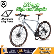 AENXRD 26Inch 21Gear Mountain Bicycle Lightweight Alloy Frame Basikal Dewasa for Men Women Teenagers