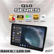 ALPHA COUSTIC Q SERIES จอแอนดรอย 9-10นิ้ว จอ2K (CPU:8CORE SNAPDRAGON RAM:6 ROM:128DSP รองรับกล้อง 36