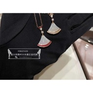 [Support Inspection] Bvlgari Bvlgari DIVAS Small Fan Malachite/Carnelian Diamond Necklace