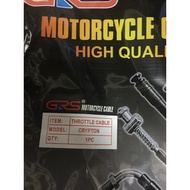 IOU_mall Motorcycle throttle cable CRYPTON