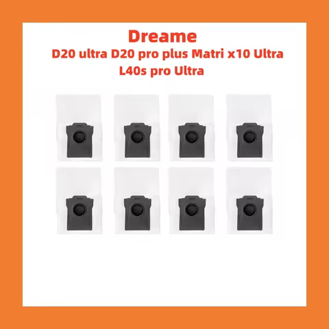 Activated carbon dust bag compatible with Dreame D20 ultra D20 pro plus Matri x10 Ultra L40s pro Ult