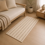 ATELIA NAGI Runner Rug Premium Minimalist Anti-Slip Aesthetic Runner Rug, Soft & Easy to Clean