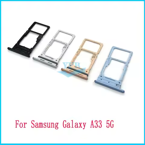 For Samsung Galaxy A13 A23 A33 5G A135F A136U A336B Sim Card Tray SD Card Reader Socket Slot Holder