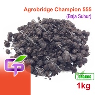 [ORGANIK] 1kg Agrobridge Champion 555 / Organic Fertilizer / Baja Organik Ikan