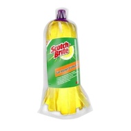 3m Scotch-Brite Round Yellow Strip Mop ID-73 Refillable/High Absorption/Ergonomic/Durable And Strong - 1set (ART. 9249)