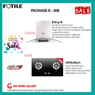 FOTILE PACKAGE HOOD + HOB (EH13-R+GHG78211)