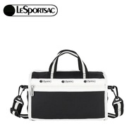 Lesportsac MINI DUFFEL CROSSBODY Tubular Shoulder Bag-Piping Night Black