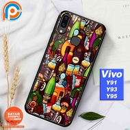 Case Vivo Y91 Y93 Y95 - Paris Case [ Botol Keren / Branded ] Case hp Vivo Y91 - Kesing hp Vivo Y93 -