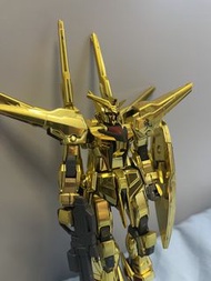 Bandai  2024年 HG  ORB-01 Akatsuki Gundam 曉 高達 大鷲型 不知火型 電鍍 金色 完成品 Strike Freedom Gundam PG PGU MGEX M