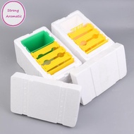 STRO Queen Bee Breeding Box Bee Mating Box Foam Bee Hive Box Beekeeper Garden Pollination Breeding C