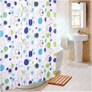 (BC) Bathroom Shower Curtain 180x180 CM