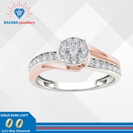 Cincin Wanita berlian eropa asli/original B7