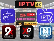 IPTV 4K/12k/8k Ultra HD app with 26K+ global live channels Smarters IPTV IPTV Smarters Pro 9x IPTV/O