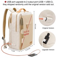 ☬  Women Travel Backpack Airplane Notebook For Men USB Charging Lightweight Bags Business 15.6 Inch Laptop Multifunctional Backpack