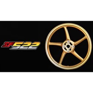 READY STOCK RCB NVX155 SPORTRIM SP522 F-140*17 R-160*17 (W/BEARING) AEROX 155 , Original 100% dari P