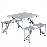 GDeal Aluminium Camping Folding Table With Chair