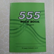 Book 555 Note Book 555 Small Book/ Notebook/ 555 Note Book/ 555 Mini-Figed/ 555
