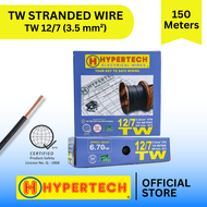 Hypertech TW Stranded Wire # 12/7 - 150meters - Pure Copper Electrical Wire - Proudly Philippine Mad