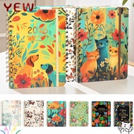 YYE 2026 Planner, Jan.2026 - Dec.2026 Weekly and Monthly Calendar 2026, Monthly Tabs Agenda A5 Acade