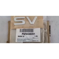 *ORIGINAL PROTON BLM BLM FL BLM FLX REAR LOGO EMBLEM MARK/ BELAKANG BOOT MARK (SAGA) (SV)