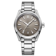 PHYLIDA หน้าปัดสีแดงสำหรับผู้ชายนาฬิกาข้อมือ NH35A คริสตัลแซฟไฟร์นาฬิกาข้อมือผู้ชาย150ม. นาฬิกาดำน้ำ