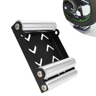 Motorcycle Tire Wheel Cleaning Bracket Chain Clean Roller Ramp Lift Motorcycle Accessories