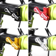 MUQZI Folding Bike Hinge Clamp Aluminum Alloy Folding Bike Frame Headset Bike Buckle for Brompton Brompton bike accessories