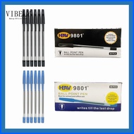 ◊ ♝ ✲ 50Pcs/1Box HBW 9801 Ballpen