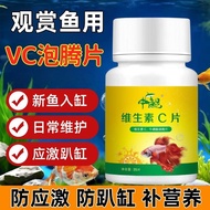 TGH9Ready stock Fish Use vc Ornamental Fish Dedicated Vitamin C Tablets Fish Tank Use Application Ji