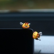 Cute Little Bee Center Console Screen Decoration Healing Series Cartoon Car Doll In-Car Decompressio