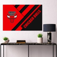 Chicago bulls 01/ A3+ basketball club wall Poster Frameless.