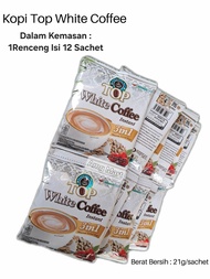 Kopi top coffee / top white coffee 1 renceng 10 sachet