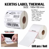 Thermal barcode Label Paper 100x150 Contents 500/thermal Paper 100x150 Contents 350/thermal Label Re