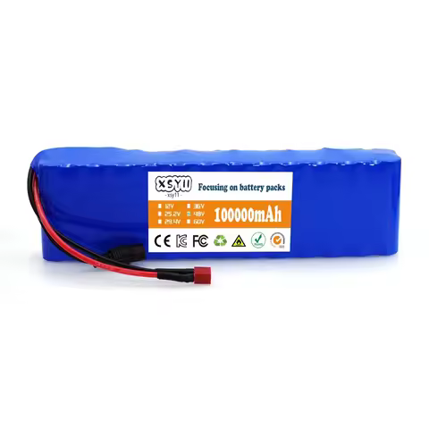 13S2P 48V 100Ah High Power 18650 Battery Electric Vehicle Electric Motorcycle DIY Battery with BMS 5