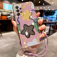 Casing HP For Samsung Galaxy A33 5G A34 5G A35 5G M33 5G M34 5G Case Casing Star Pattern Casing HP C