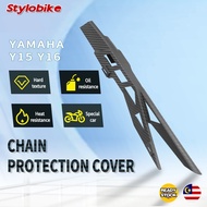 Chain Cover Bracket Carbon Siap Skru Peti Rantai Carbon Y15ZR Cover Rantai Y15 Y16 V1 V2 chain Case Cover Hard Plastic